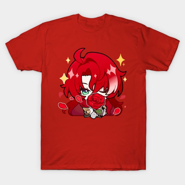 Honkai Star Rail Chibi Argenti T-Shirt by HoyoStan